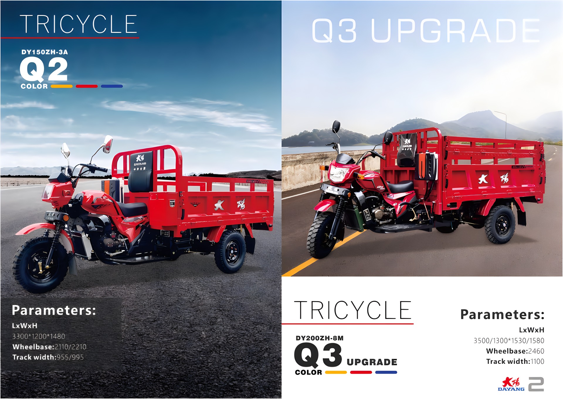 DAYANG Cargo Tricycle Catalogue