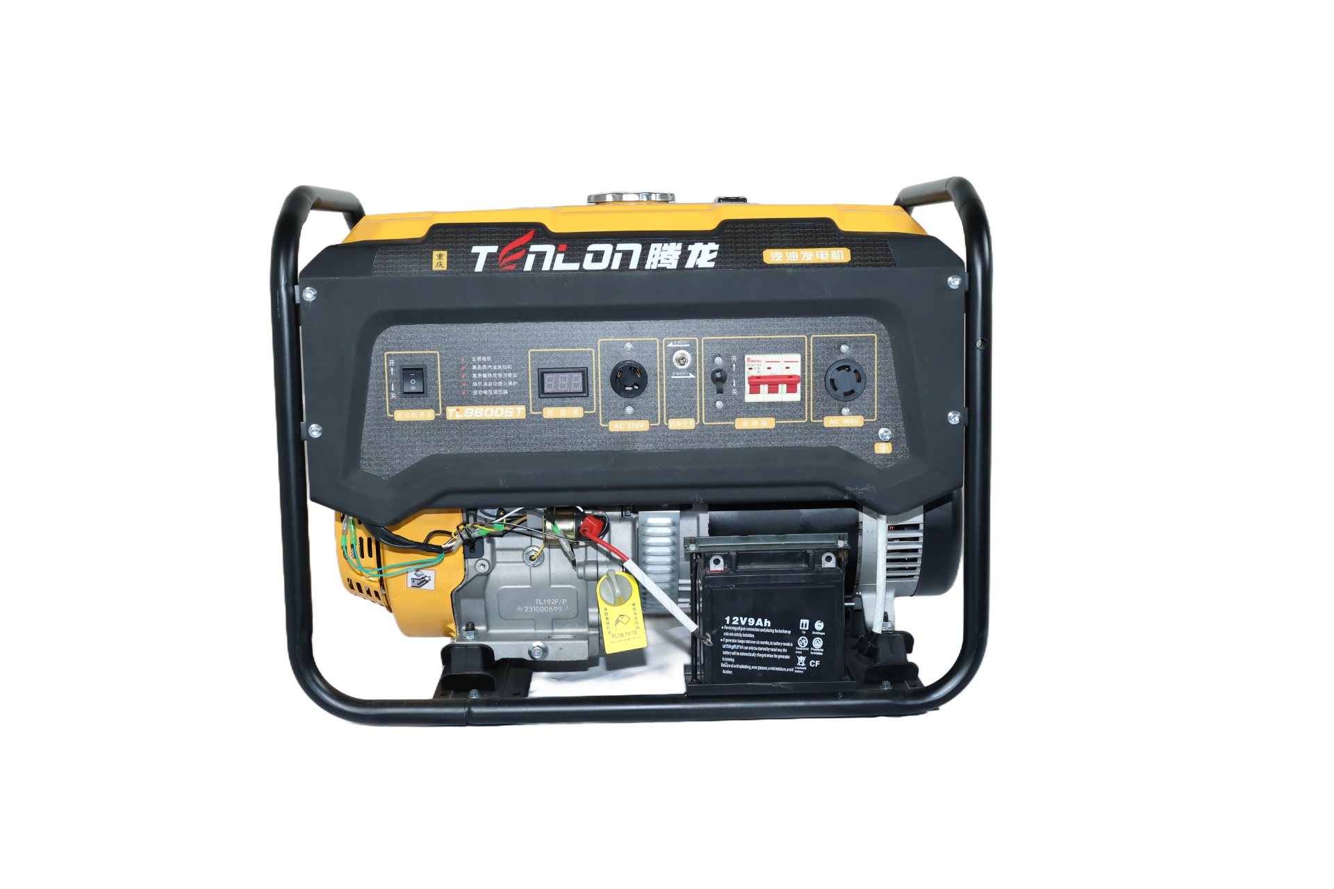 230V 3.3kw Recoil/Electric single-phase Motor Status Gasoline Generator