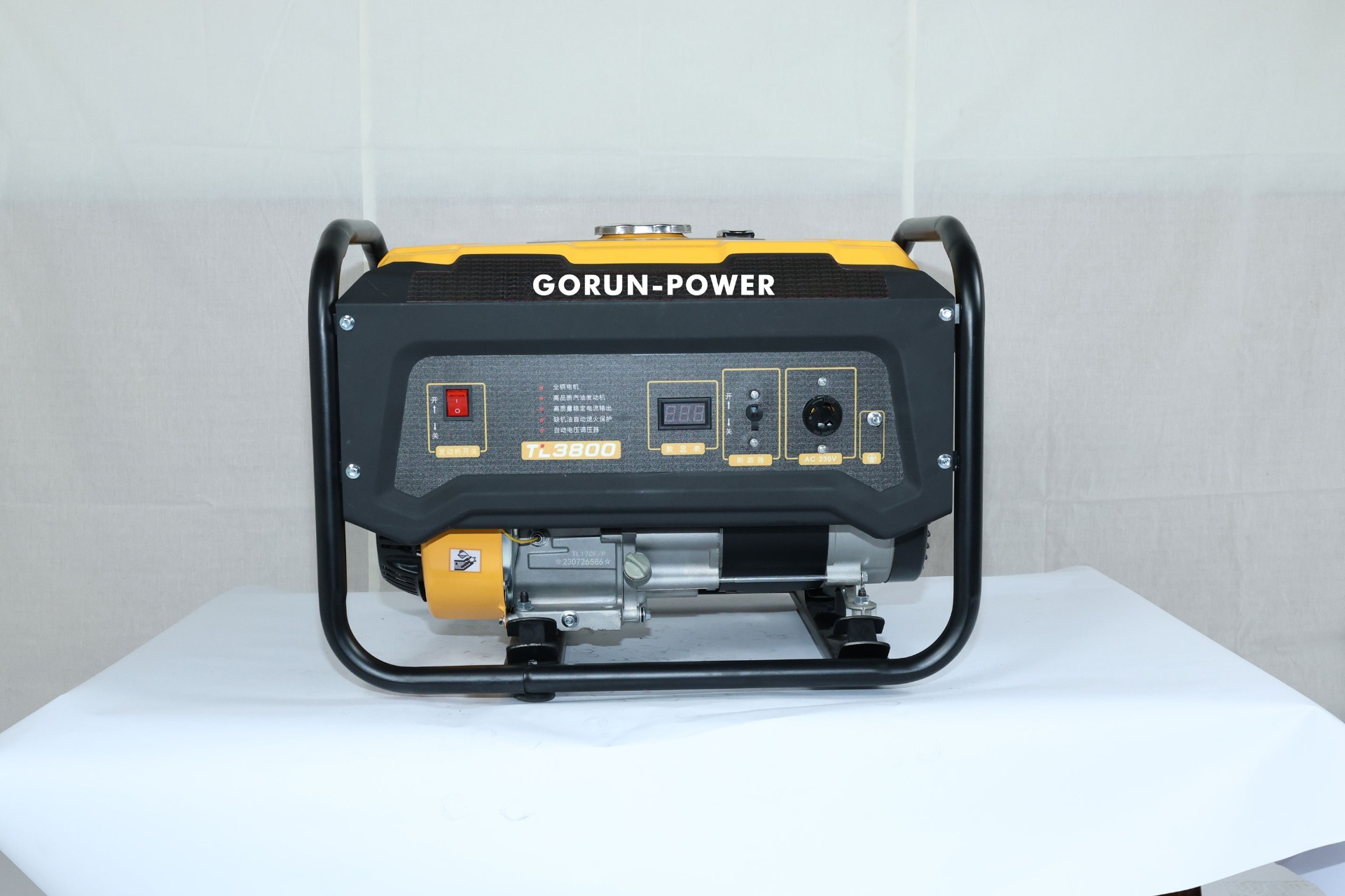 230V 2.8KW portable home emergency Gasoline Generator 50HZ electric start