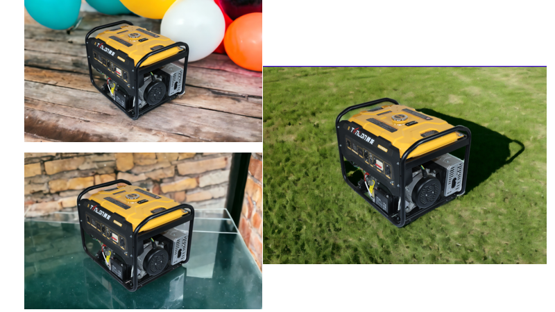 2.8kw Electric Start Three-phase Portable Gasoline Generator