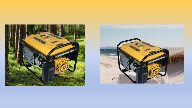 5kw recoil star single phase portable Gasoline Generator