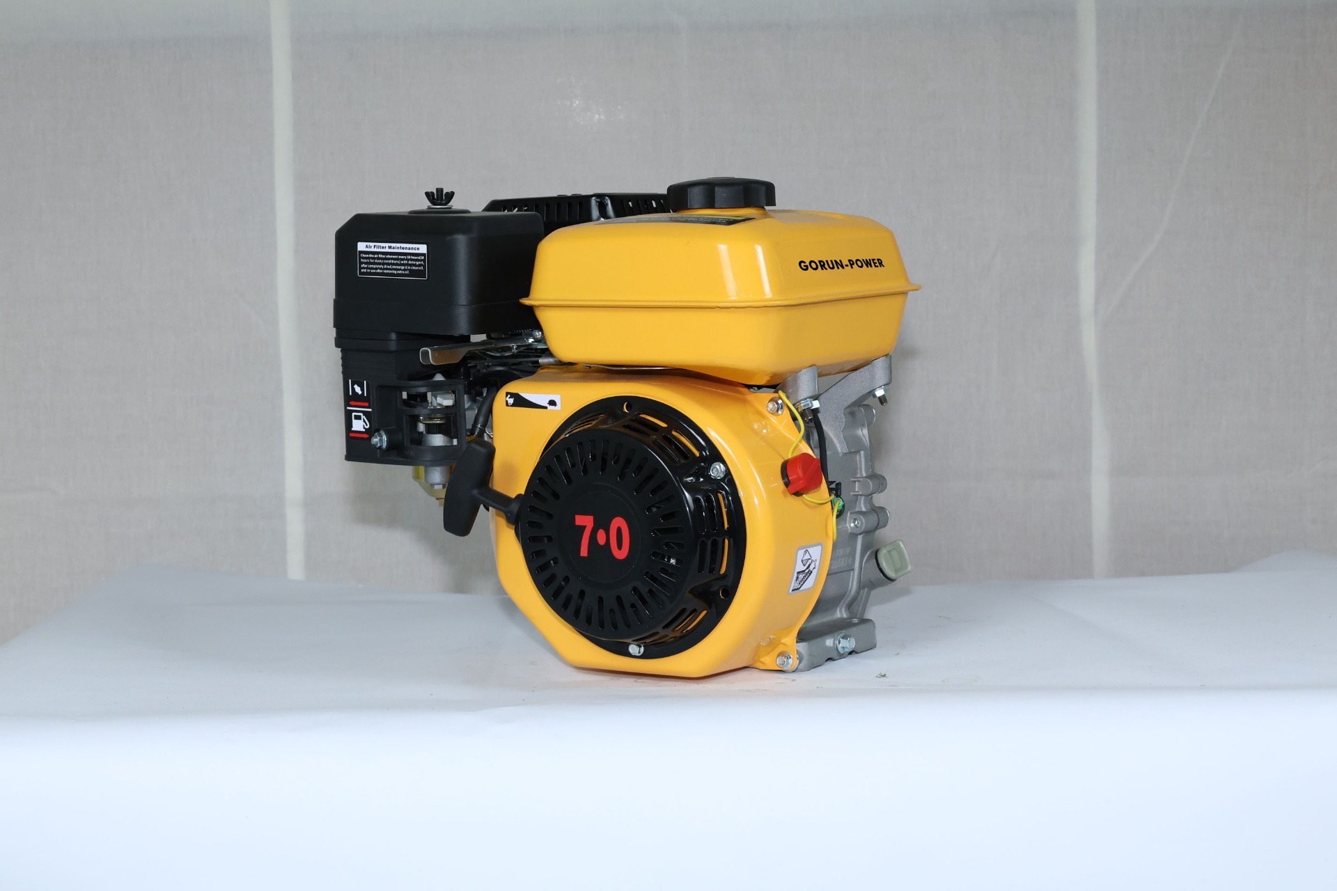 5.5HP high quality 170F(1/2R)/P Forced Air Cooling gasoline engine