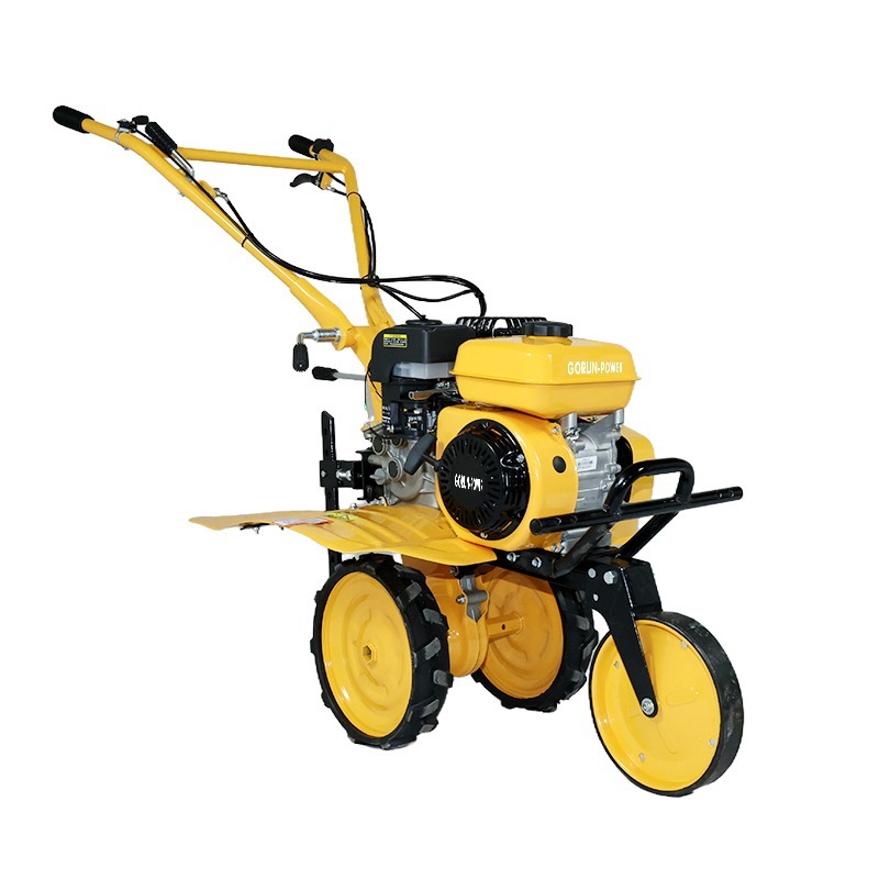 3600rpm Gear Transmission Small tiller 6.3KW Recoil/Electric Start Mini cultivator