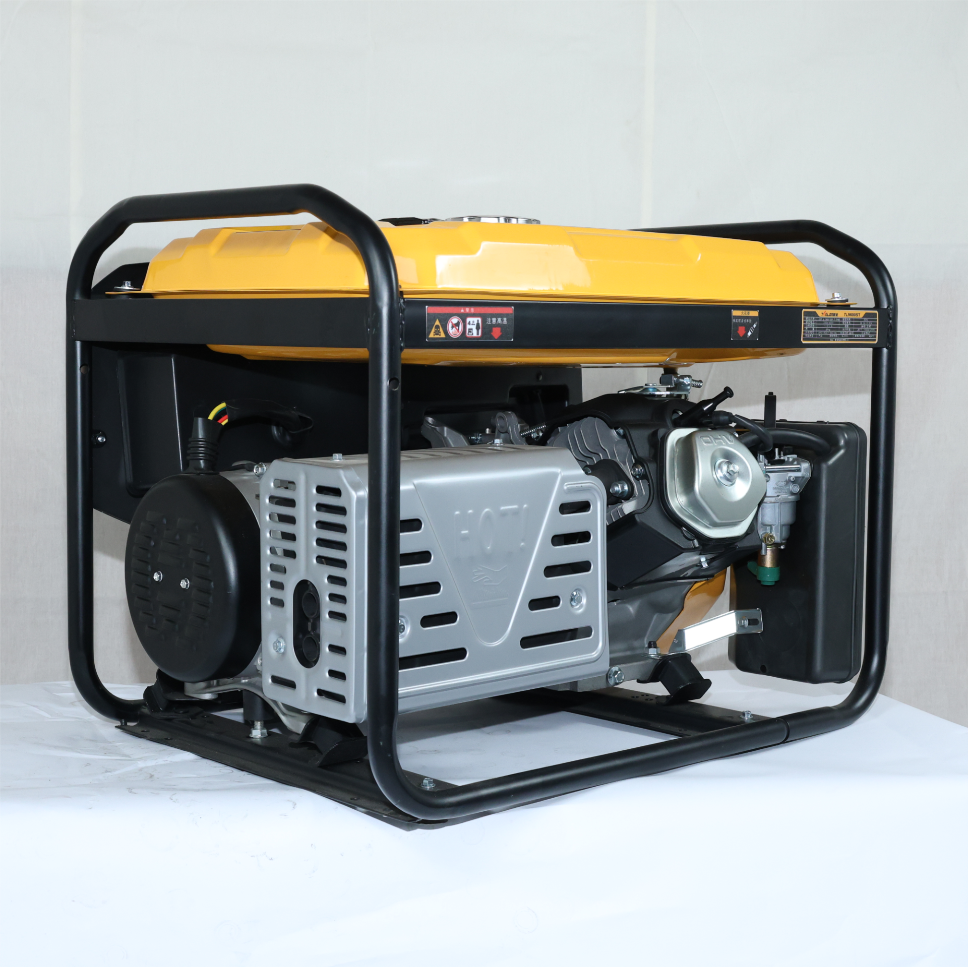 5000w single cylinder powerful output gasoline generator