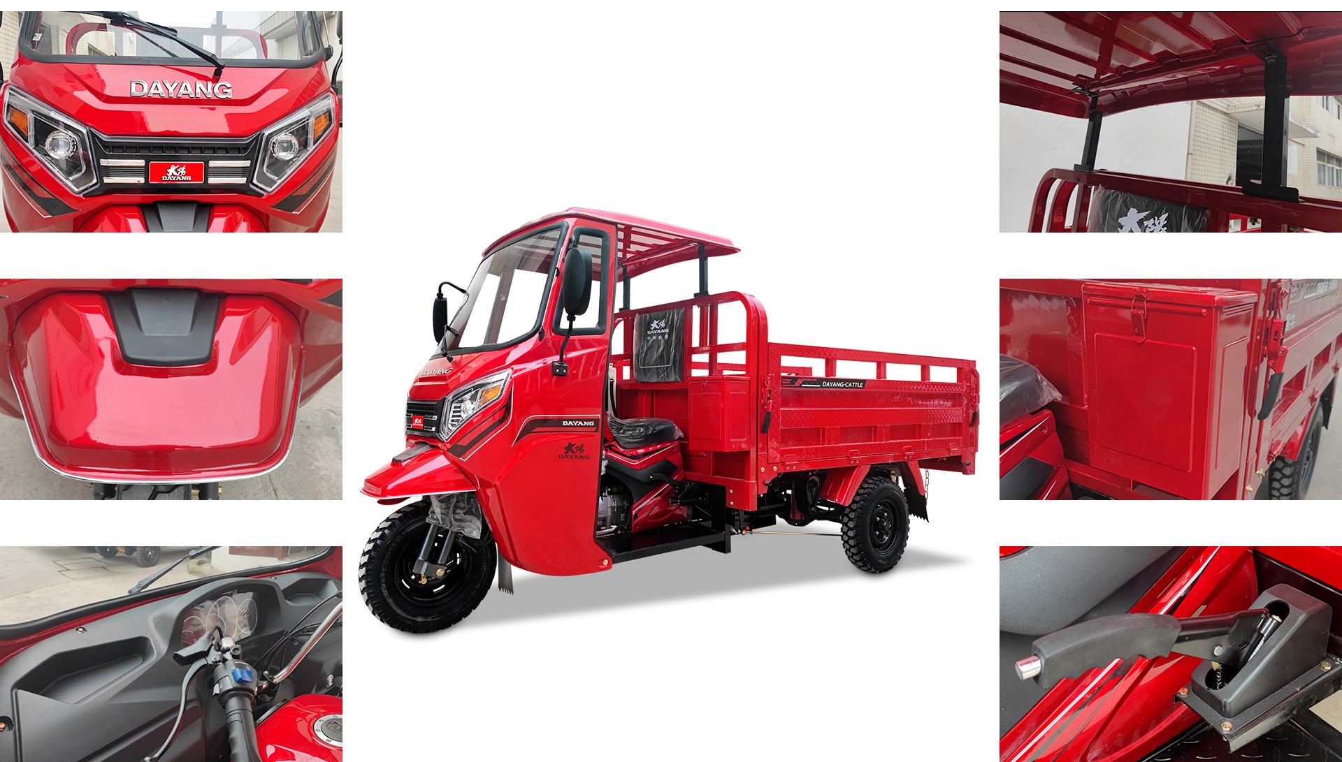 Moto carguera super iron de Peru 350cc
