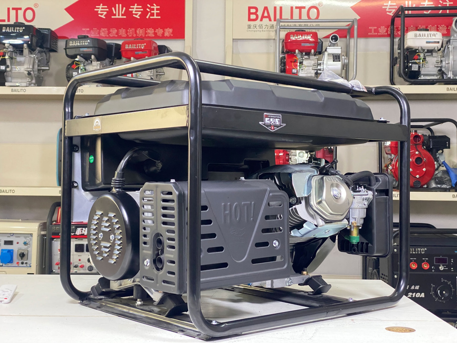 wgen 5300 watt gasoline propane portable generator