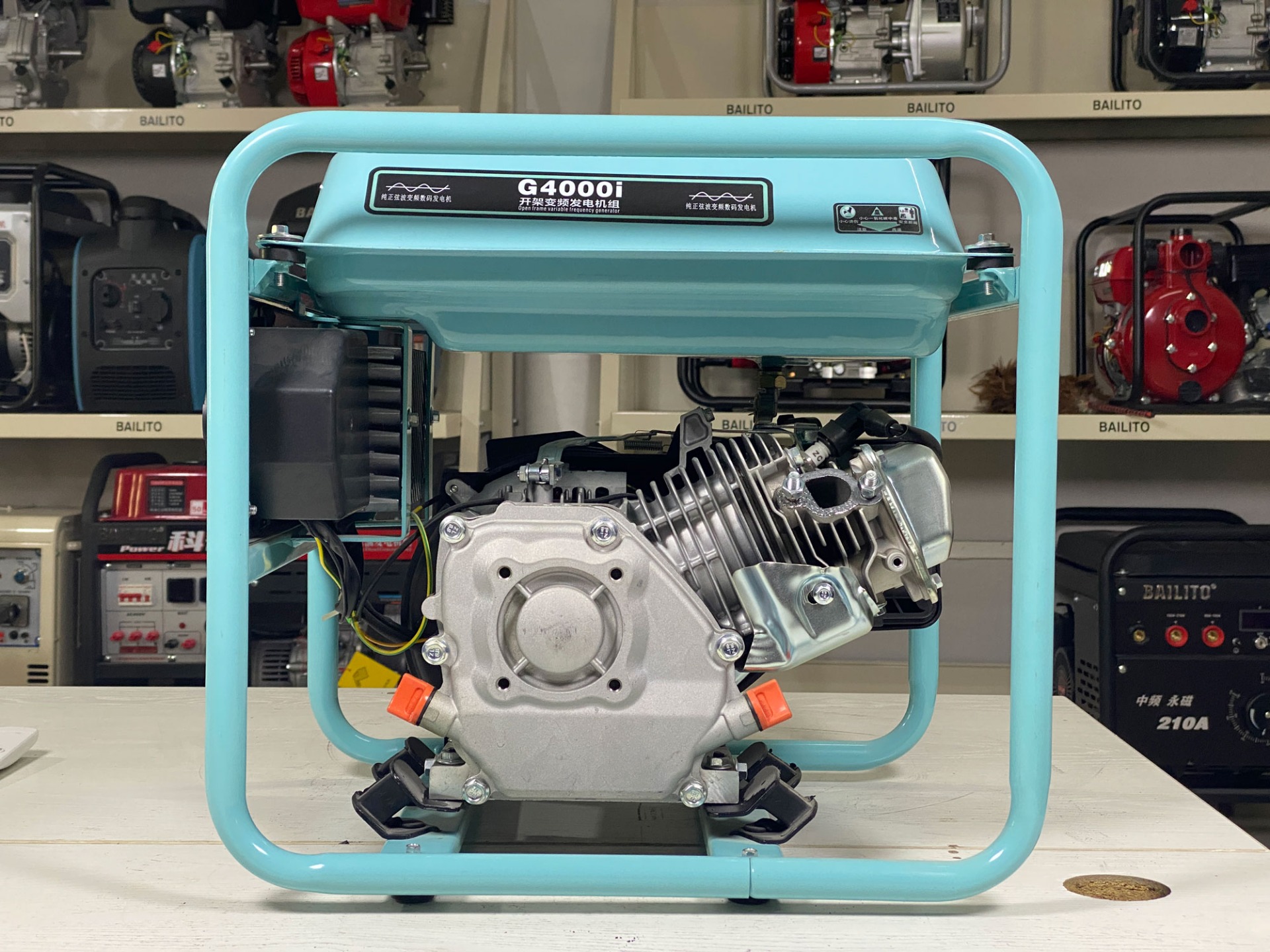 wurz hoff gasoline generator 6500w