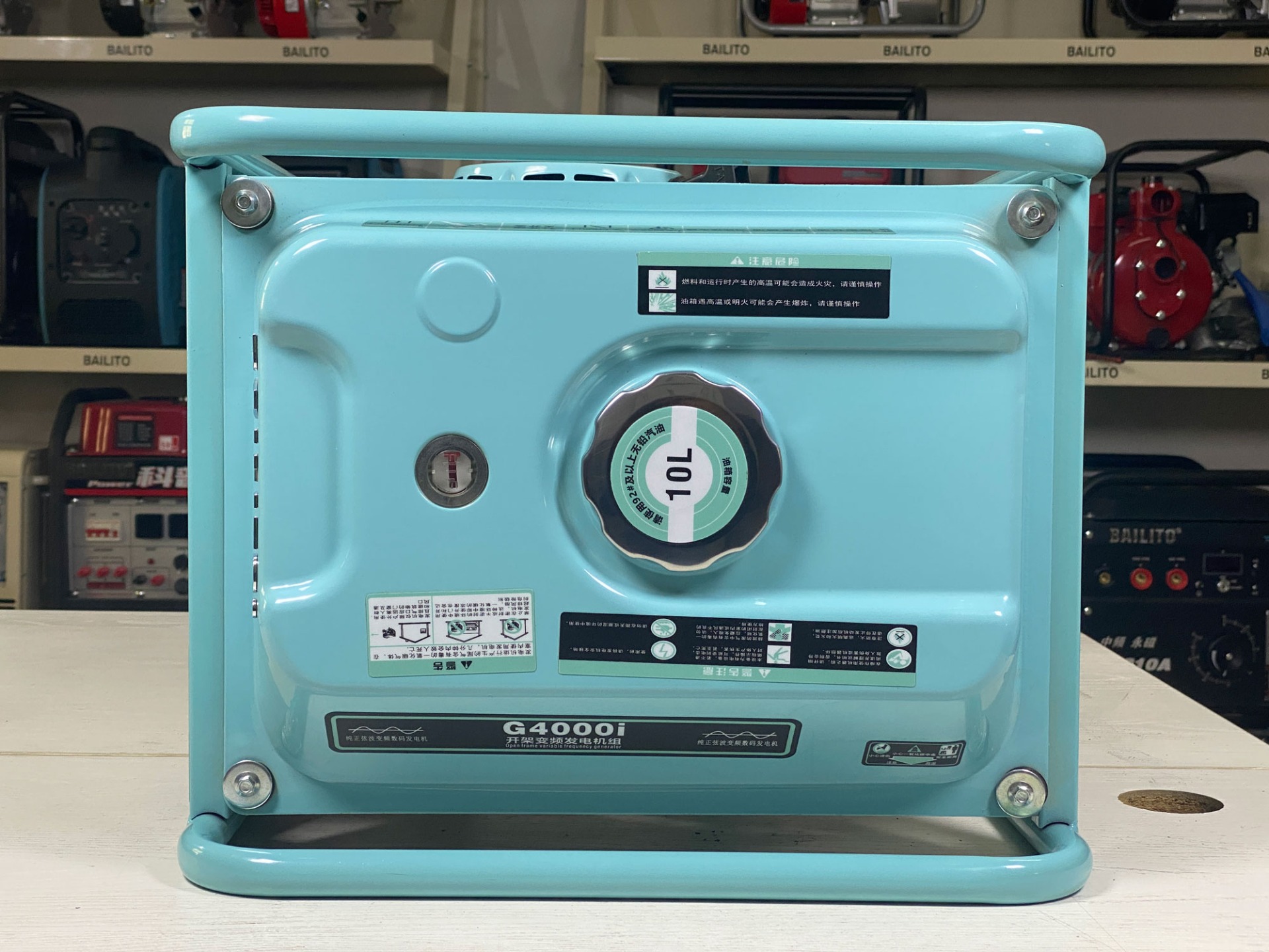 wurz hoff gasoline generator 6500w
