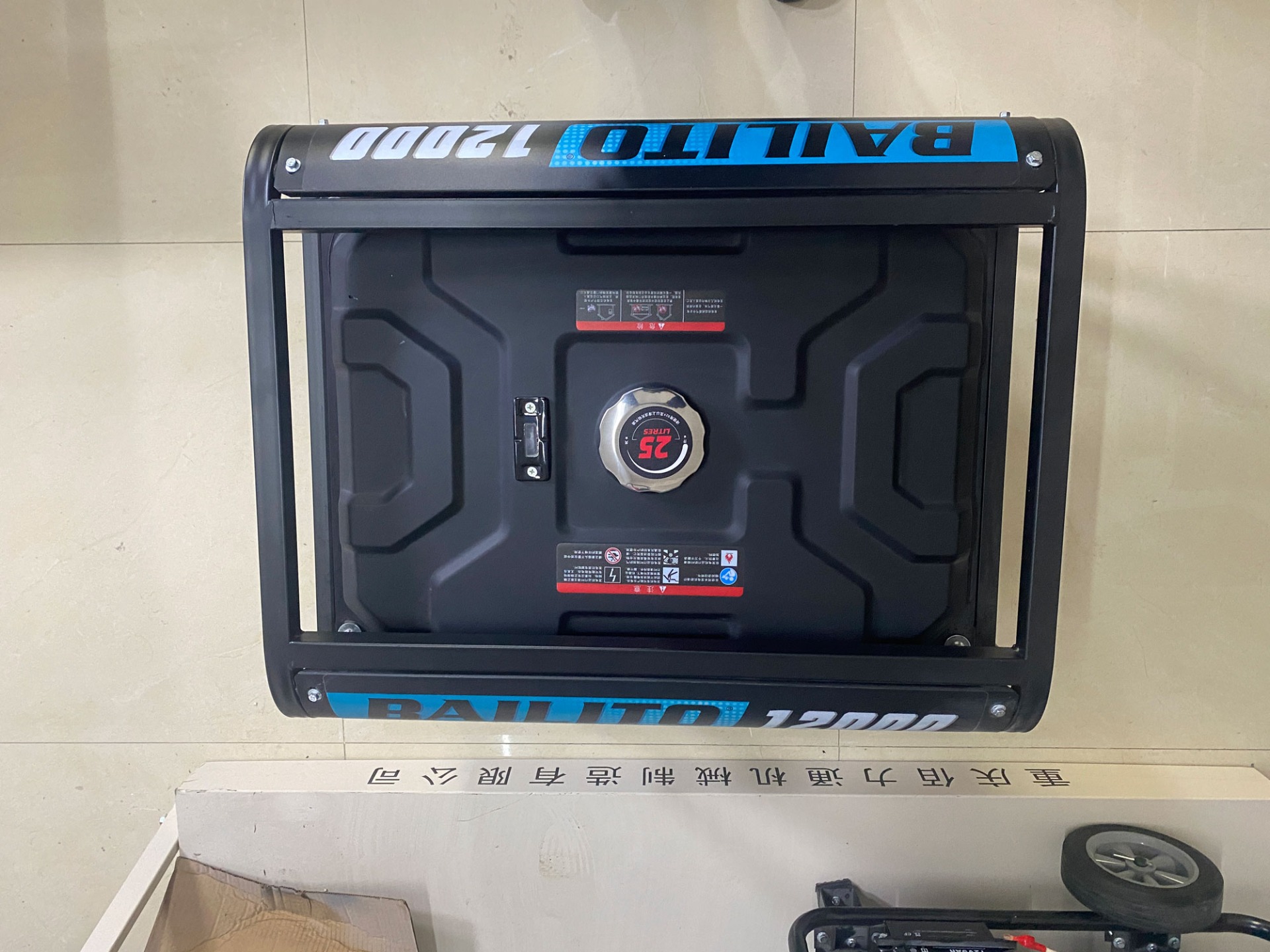 wgen 12500 watt gasoline propane portable generator