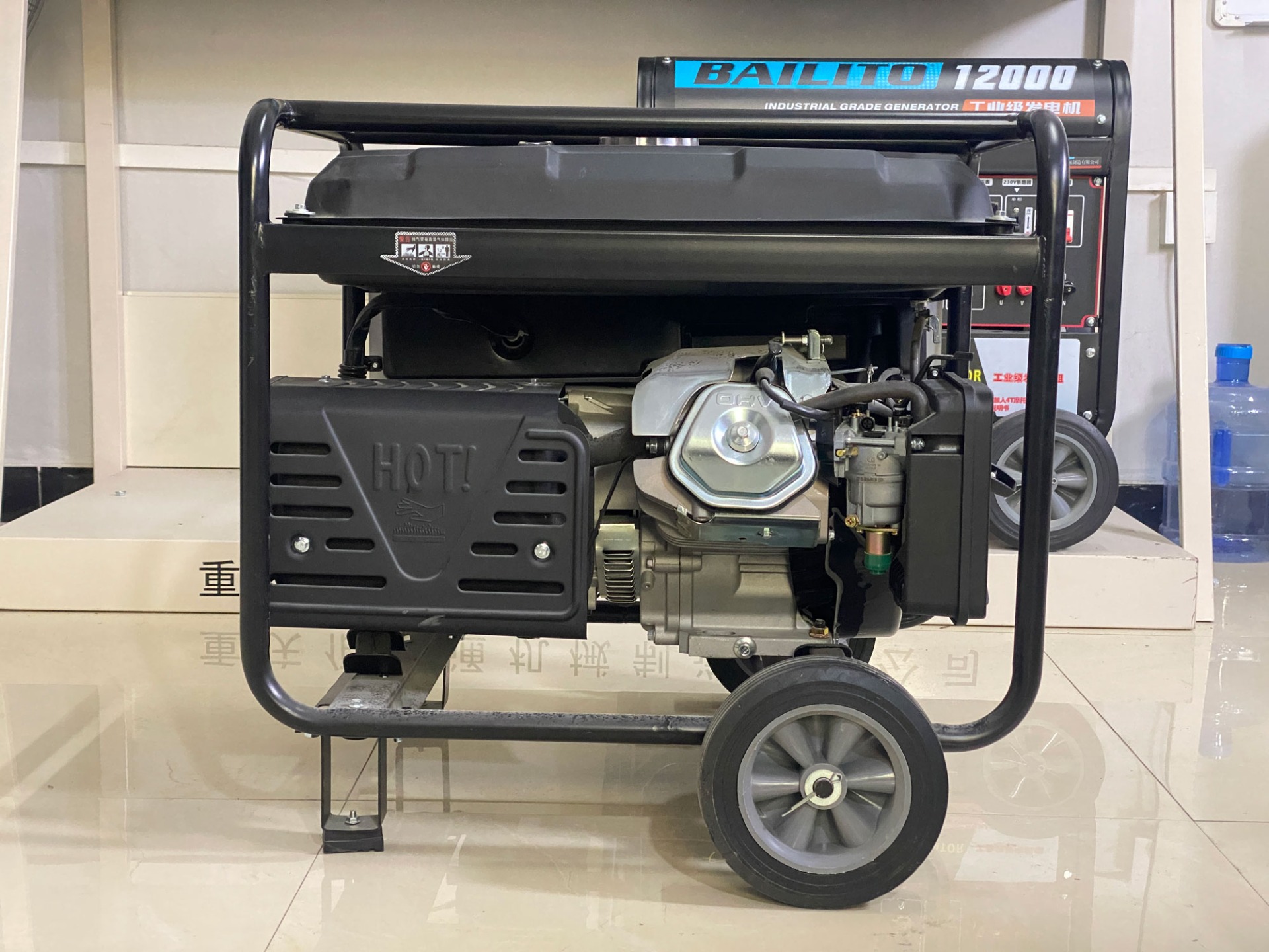 ultra quiet 7000 watt electric start gasoline powered inverter generator