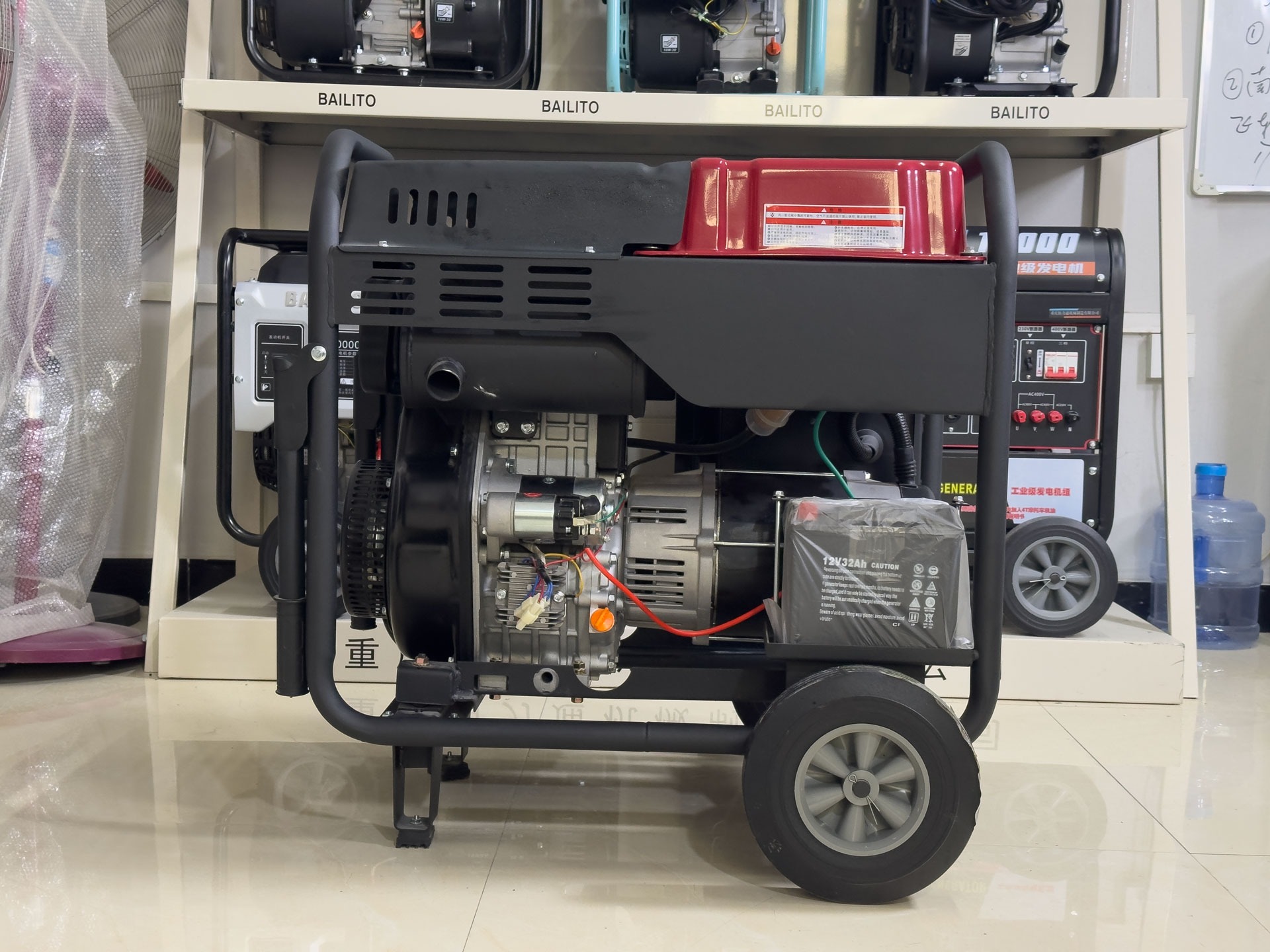 3 phase silent diesel generator