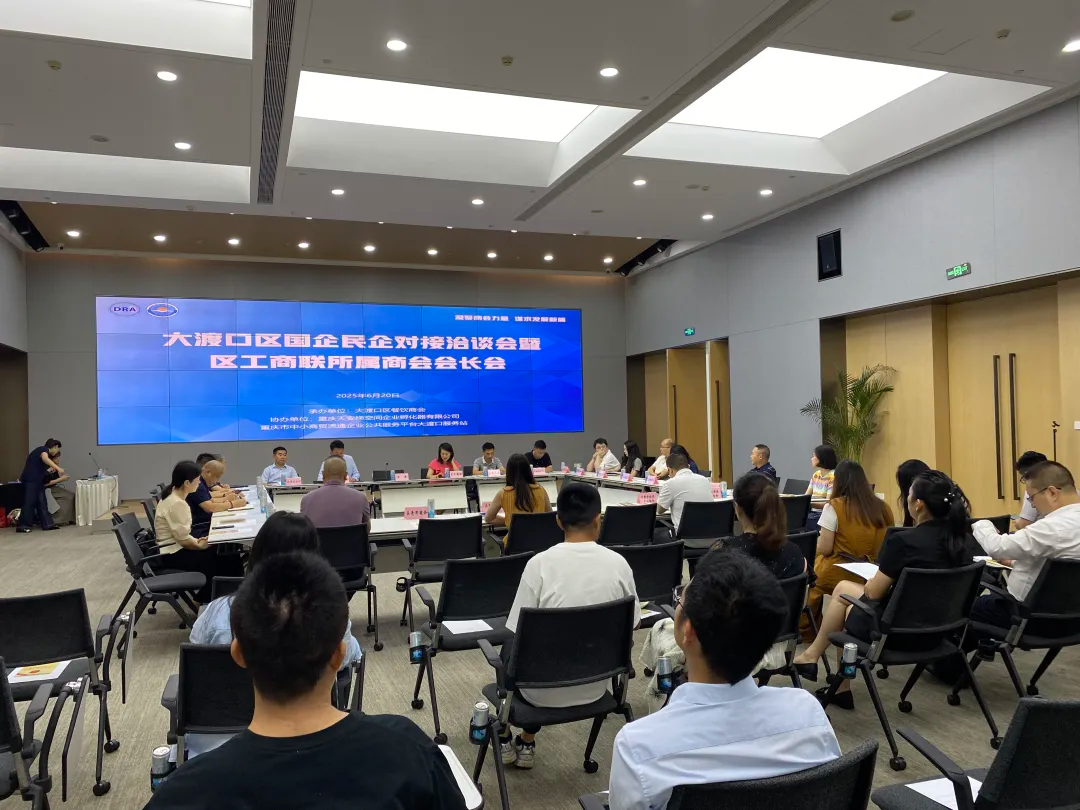 Chongqing Shumao Tong Technology Co., Ltd. Participates in SOE–Private Enterprise Matchmaking Conference & Chamber Presidents’ Meeting in Dadukou District 20/06/2025