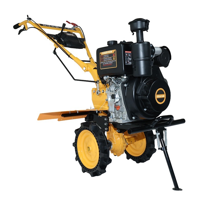 6.3kva Farm Use Mini Cultivator with 3 Blades