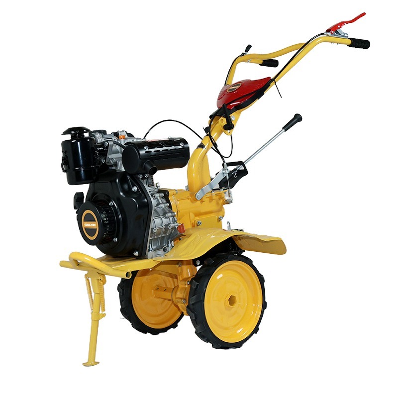 173F Diesel Recoil Start Mini Tiller